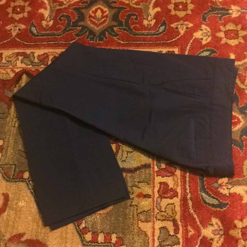 Kenneth Cole Day-to-Night Navy Trousers